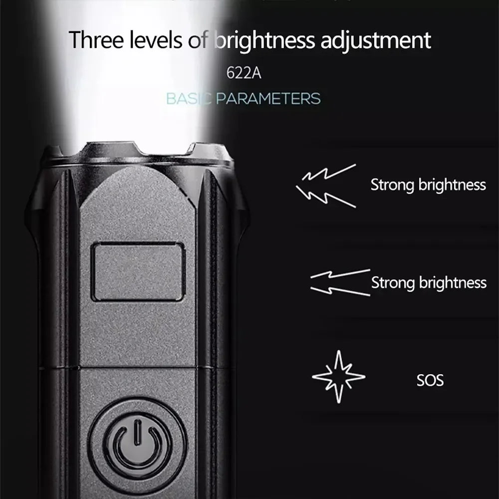 BlazeBea UltraBright Flashlight