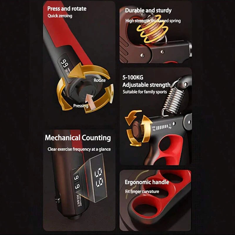 GripMaster™ Adjustable Strength Trainer
